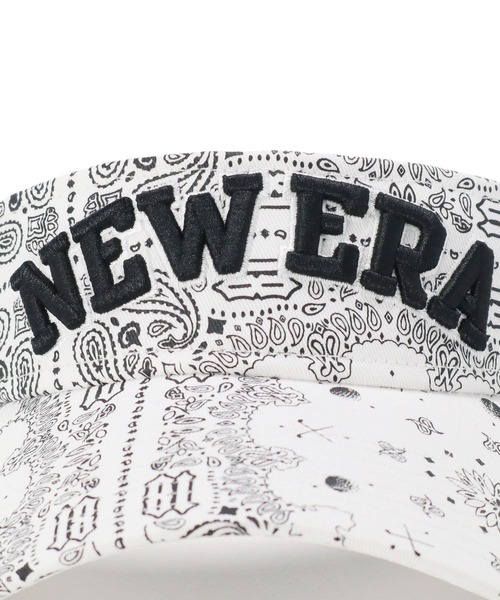 NEW ERA（ニューエラ）の「ニューエラ ゴルフサンバイザー ペイズリー
