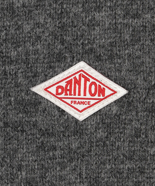 DANTON（ダントン）の「DANTON | ラムウール Vネックニットカーディガン MEN（カーディガン/ボレロ・メンズ・グリーン/ネイビー/ブラック/チャコール・42/44/40）」の16枚目の写真