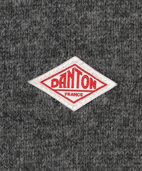 DANTON（ダントン）の「DANTON | ラムウール Vネックニットカーディガン MEN（カーディガン/ボレロ・メンズ・グリーン/ネイビー/ブラック/チャコール・42/44/40）」の10枚目の写真