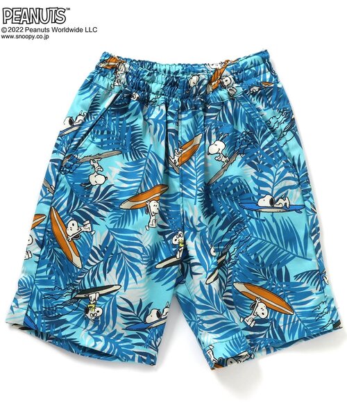 PEANUTS(ピーナッツ)の「/PEANUTS 総柄パンツ(その他パンツ・キッズ・ターコイズブルー/カーキ/オレンジ・110/100/80/130/120/90)」の1枚目の写真