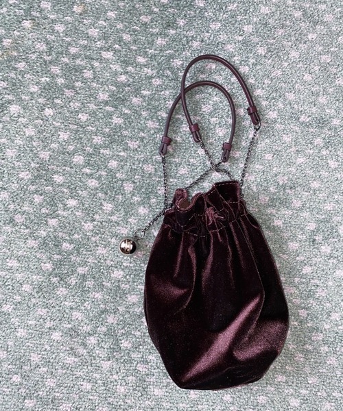 EDIT. FOR LULU（エディットフォールル）の「ベロア ドロストミニ