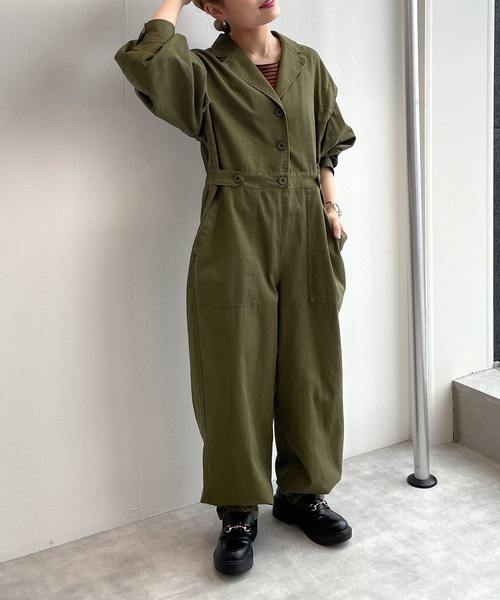 kapital 2wayつなぎ オールインワン 2Way Tweed Bustier Combinaison（つなぎ/オールインワン）｜EN NEUME