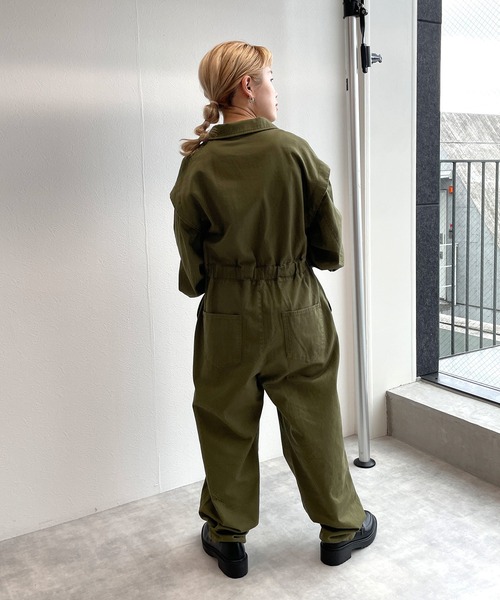 kapital 2wayつなぎ オールインワン w closet（ダブルクローゼット）の「【2WAY】ボリュームスリーブ