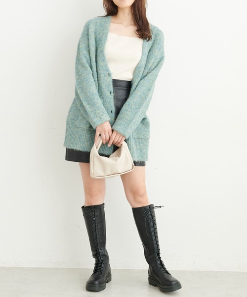 FREE'S MART（フリーズマート）の「レースアップロングブーツ（ブーツ・レディース・ブラック・MEDIUM/SMALL）」の8枚目の写真