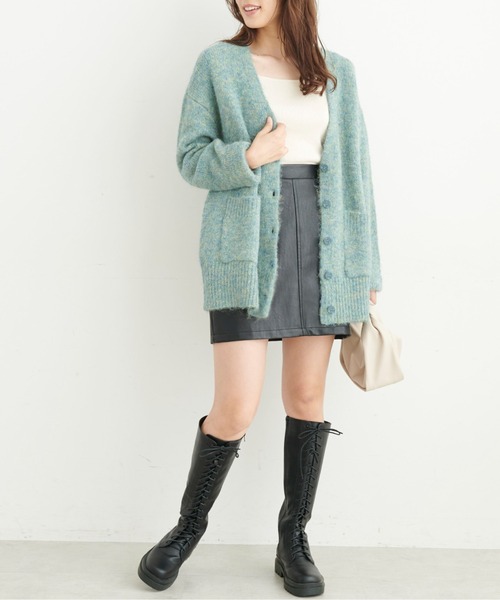 FREE'S MART（フリーズマート）の「レースアップロングブーツ（ブーツ・レディース・ブラック・MEDIUM/SMALL）」の9枚目の写真