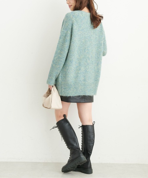 FREE'S MART（フリーズマート）の「レースアップロングブーツ（ブーツ・レディース・ブラック・MEDIUM/SMALL）」の10枚目の写真