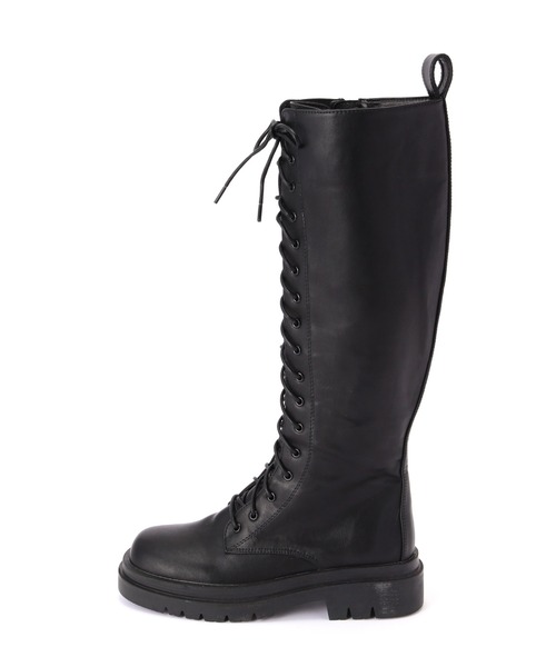 FREE'S MART（フリーズマート）の「レースアップロングブーツ（ブーツ・レディース・ブラック・MEDIUM/SMALL）」の13枚目の写真