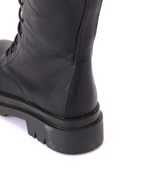 FREE'S MART（フリーズマート）の「レースアップロングブーツ（ブーツ・レディース・ブラック・MEDIUM/SMALL）」の15枚目の写真