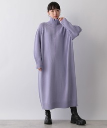 LOWRYS FARM | ハイネックジップワンピース　294738(ワンピース)