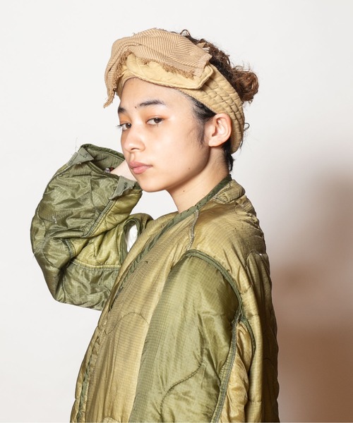 CA4LA（カシラ）の「JEFF HB（ヘアバンド・レディース・ホワイト/ベージュ/ブラウン・ONESIZE）」の3枚目の写真