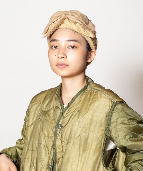 CA4LA（カシラ）の「JEFF HB（ヘアバンド・レディース・ホワイト/ベージュ/ブラウン・ONESIZE）」の9枚目の写真