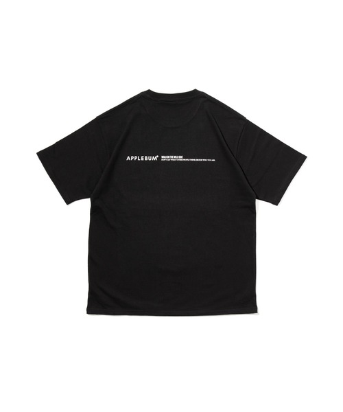 APPLEBUM(アップルバム)の「"Work of Mosaic Art(濱口健)" T-shirt(Tシャツ/カットソー・メンズ・ブラック・MEDIUM/LARGE/X-LARGE/XX-LARGE/SMALL)」の5枚目の写真