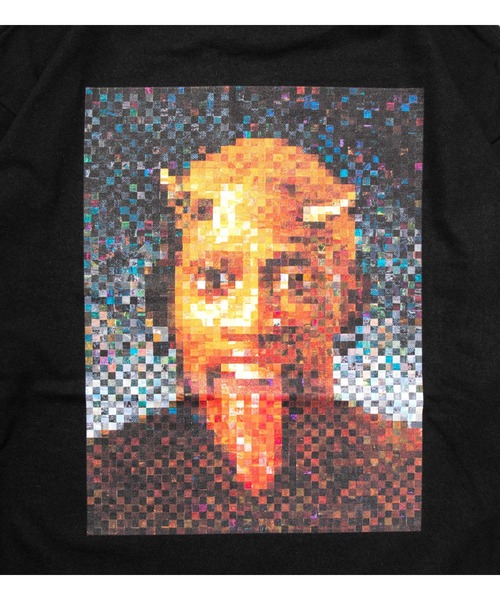APPLEBUM(アップルバム)の「"Work of Mosaic Art(濱口健)" T-shirt(Tシャツ/カットソー・メンズ・ブラック・MEDIUM/LARGE/X-LARGE/XX-LARGE/SMALL)」の7枚目の写真