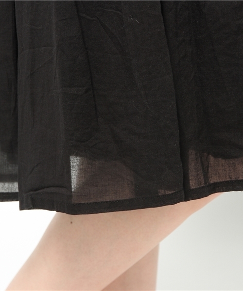 SUNAOKUWAHARA（スナオクワハラ）の「スターライトエンブロイダリー（ワンピース・レディース・ブラック/ベージュ・M size）」の8枚目の写真