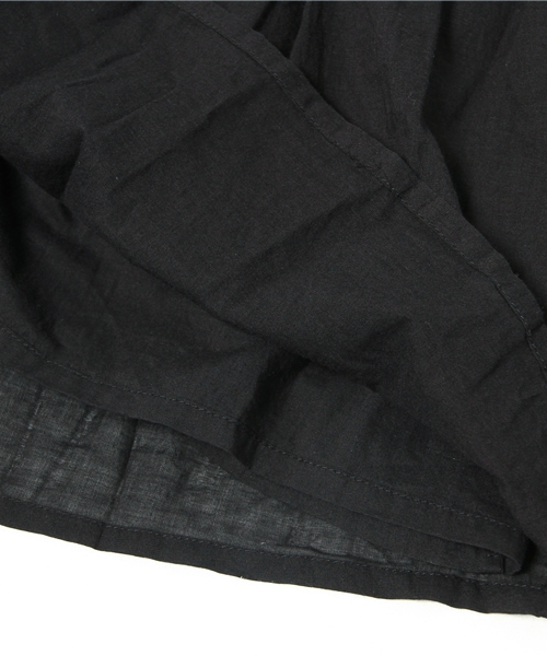 SUNAOKUWAHARA（スナオクワハラ）の「スターライトエンブロイダリー（ワンピース・レディース・ブラック/ベージュ・M size）」の10枚目の写真