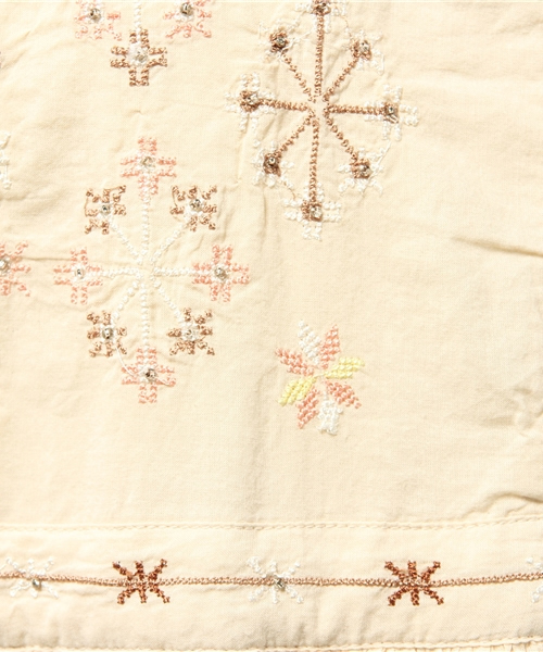 SUNAOKUWAHARA（スナオクワハラ）の「スターライトエンブロイダリー（ワンピース・レディース・ブラック/ベージュ・M size）」の12枚目の写真