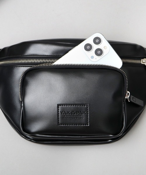 YAKPAK（ヤックパック）の「フェイクレザー ウエストポーチ