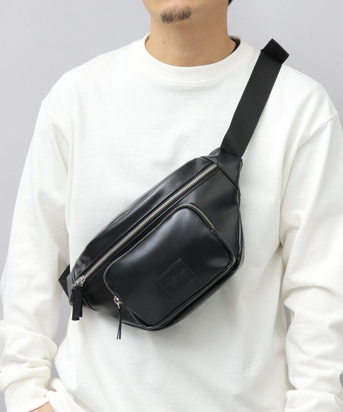 YAKPAK（ヤックパック）の「フェイクレザー ウエストポーチ / ウエスト