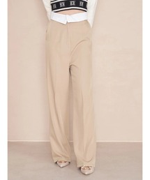 ウエストデザインパンツ