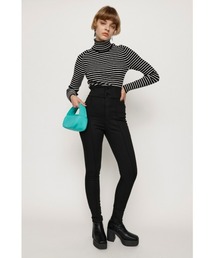 SLY | CALL BLACK HW SKINNY PT コールブラック ハイウエト スキニー デニムパンツ(デニムパンツ)