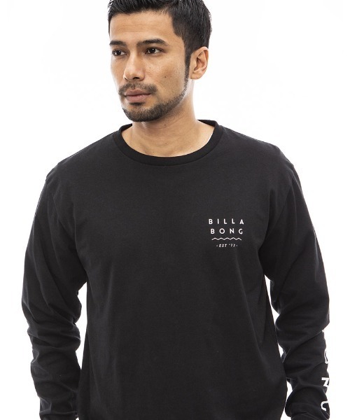 BILLABONG（ビラボン）の「BILLABONG メンズ ONE TIME ロンＴ 【2022年秋冬モデル】/ビラボンバックプリント長袖ロンT（Tシャツ/カットソー・メンズ・ブルー/ホワイト/ブラック/ブラウン・SMALL/X-LARGE/LARGE/MEDIUM）」の9枚目の写真