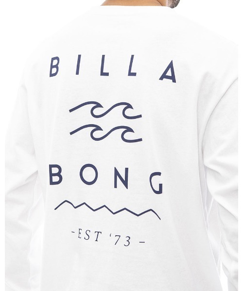 BILLABONG（ビラボン）の「BILLABONG メンズ ONE TIME ロンＴ 【2022年秋冬モデル】/ビラボンバックプリント長袖ロンT（Tシャツ/カットソー・メンズ・ブルー/ホワイト/ブラック/ブラウン・SMALL/X-LARGE/LARGE/MEDIUM）」の16枚目の写真