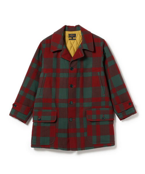 BEAMS PLUS(ビームスプラス)の「BEAMS PLUS / メカニック メルトン ハンティング コート(その他アウター・メンズ・チャコールグレー/レッド・SMALL/MEDIUM/LARGE/X-LARGE)」の13枚目の写真