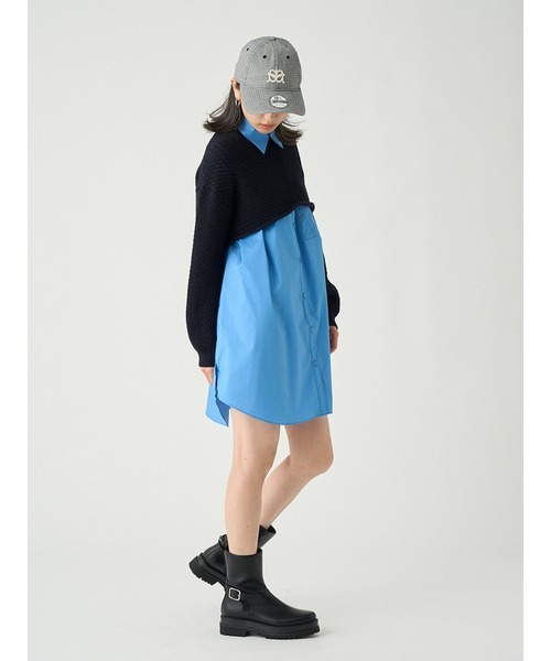 【新品】SNIDEL レイヤードミニワンピース SNIDEL - SNIDEL シアーレイヤードカットミニワンピースの通販