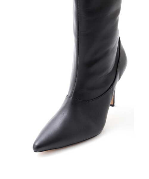 PINKY&DIANNE（ピンキーアンドダイアン）の「ポインテッドトウロングブーツ（パンプス・レディース・ブラック・MEDIUM/SMALL）」の6枚目の写真