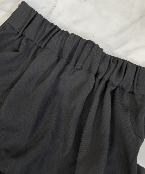 Swankiss（スワンキス）の「SX georgette whip S/K（スカート・レディース・ホワイト/ブラック・FREE）」の13枚目の写真