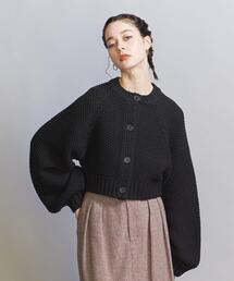 BEAUTY&YOUTH UNITED ARROWS | ウールアクリル カノコ ショート カーディガン(カーディガン/ボレロ)