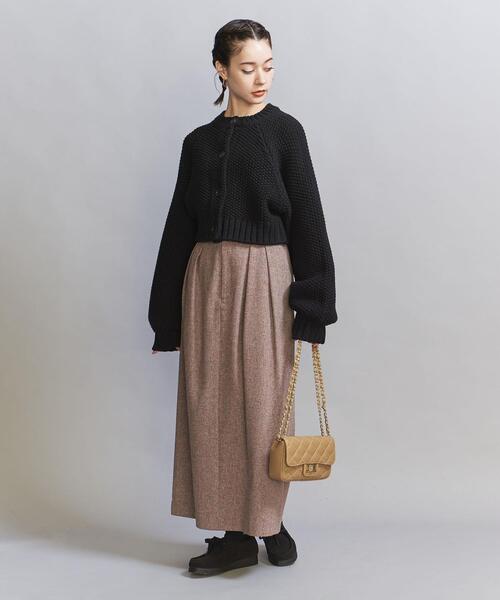 BEAUTY&YOUTH UNITED ARROWS（ビューティーアンドユースユナイテッドアローズ）の「ウールアクリル カノコ ショート カーディガン（カーディガン/ボレロ・レディース・コバルトブルー/オフホワイト/ブラック・FREE）」の15枚目の写真