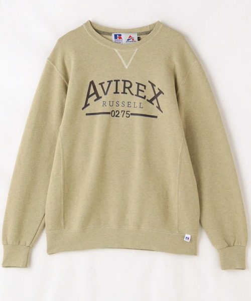 AVIREX（アヴィレックス）の「【RUSSELL ATHLETIC × AVIREX】CREW NECK SWEAT / クルーネック スウェット / ラッセル アスレティック / アヴィレックス（スウェット・メンズ・その他3/その他11/チャコール/ダークグリーン系・2XL/L/M/XL）」の21枚目の写真
