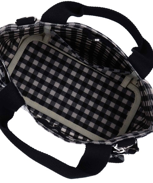 MILKFED.（ミルクフェド）の「CHECKERED RUFFLE MINI BAG（ショルダーバッグ・レディース・ブラック/ベージュ/レッド・ONE SIZE）」の12枚目の写真