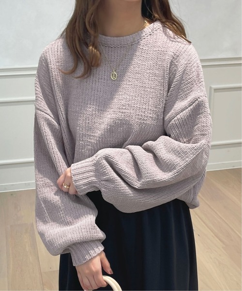 apres jour(アプレジュール)の「モールヤーンニットプルオーバー【ZOZOTOWN限定アイテム】(ニット/セーター・レディース・ラベンダー/グレー/ピンク/アイボリー・X-LARGE/フリー)」の20枚目の写真