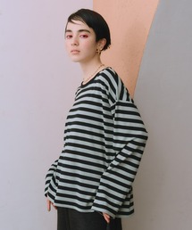 manana suerte | ボーダーカットソー(Tシャツ/カットソー)