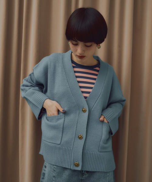 manana suerte（マニャーナスエルテ）の「ボーダーカットソー（Tシャツ/カットソー・レディース・ミント/ブルー/ピンク/ブラック・FREE）」の12枚目の写真