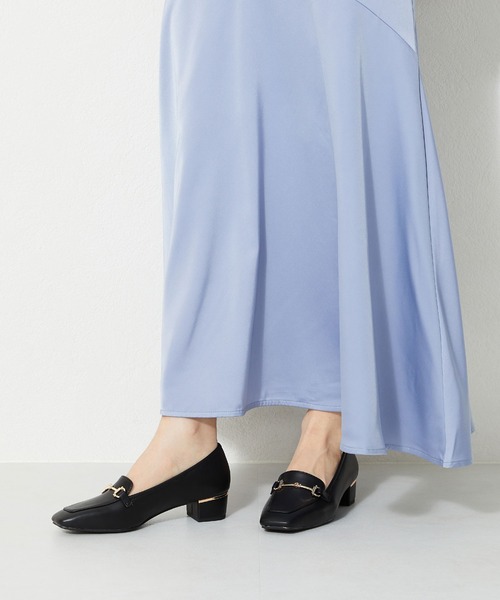 WA ORiental TRaffic（ダブルエーオリエンタルトラフィック）の「メタリックラインビットヒールローファー 32101（ローファー・レディース・ブラック/ブルー/グリーン/ベージュ・34/35/36/37/38/39/40/41/42/33/43）」の13枚目の写真