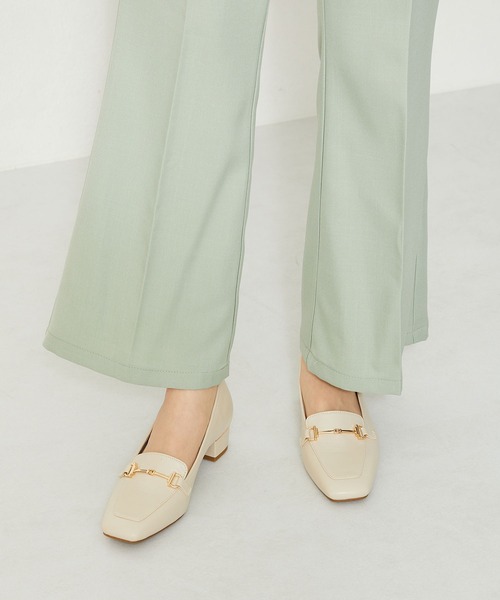 WA ORiental TRaffic（ダブルエーオリエンタルトラフィック）の「メタリックラインビットヒールローファー 32101（ローファー・レディース・ブラック/ブルー/グリーン/ベージュ・34/35/36/37/38/39/40/41/42/33/43）」の15枚目の写真