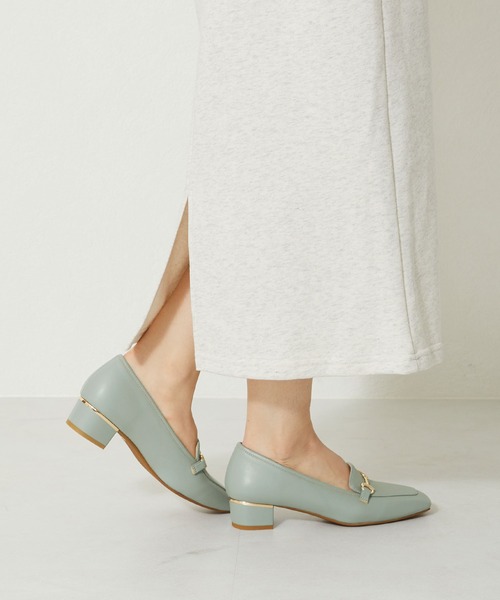 WA ORiental TRaffic（ダブルエーオリエンタルトラフィック）の「メタリックラインビットヒールローファー 32101（ローファー・レディース・ブラック/ブルー/グリーン/ベージュ・34/35/36/37/38/39/40/41/42/33/43）」の16枚目の写真