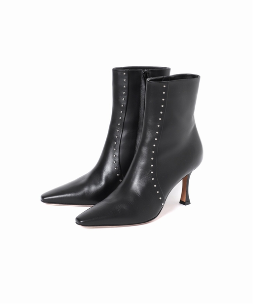 Noble(ノーブル)の「《追加》【PELLICO】スタッズショートブーツ(ブーツ・レディース・ブラック・36/37/38)」の2枚目の写真