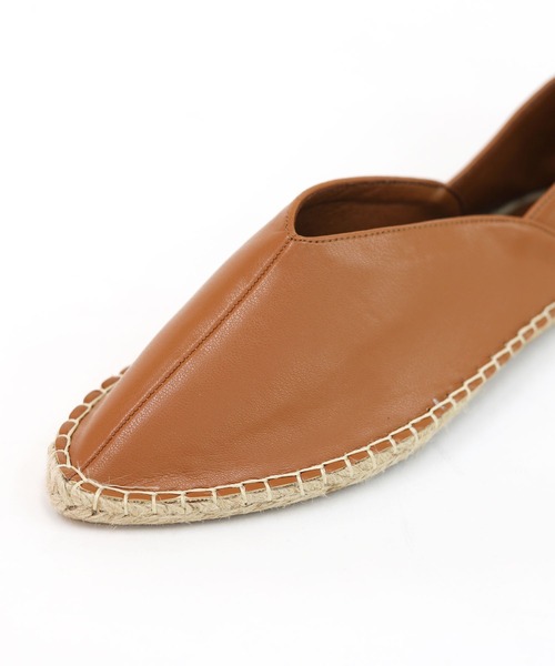 RiiiKa（リーカ）の「【RiiiKa/リーカ】ポインテッドトゥジュートシューズ（スリッポン・レディース・ブラック/シルバー/ホワイト/キャメル・S/M/L）」の12枚目の写真