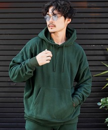 jiggys shop | マイクロフリース ビッグシルエット プルオーバー フーディー パーカー(パーカー)