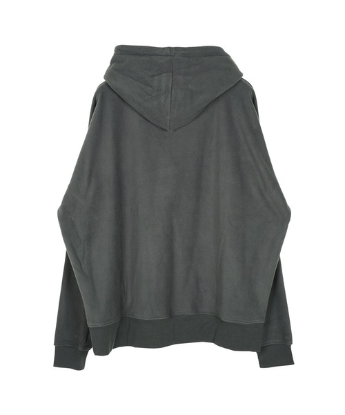 jiggys shop（ジギーズショップ）の「マイクロフリース ビッグシルエット プルオーバー フーディー パーカー（パーカー・メンズ・グリーン/グレー系その他/ブラック/ネイビー/オフホワイト/ピンク系その他/チャコールグレー・X-LARGE/MEDIUM/LARGE/SMALL）」の22枚目の写真