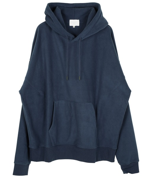 jiggys shop（ジギーズショップ）の「マイクロフリース ビッグシルエット プルオーバー フーディー パーカー（パーカー・メンズ・グリーン/グレー系その他/ブラック/ネイビー/オフホワイト/ピンク系その他/チャコールグレー・X-LARGE/MEDIUM/LARGE/SMALL）」の18枚目の写真