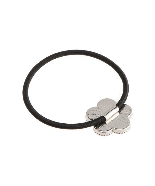 MARY QUANT（マリークワント）の「シェルプレートデイジー ヘアゴム（ヘアゴム・レディース・ゴールド/シルバー・FREE）」の3枚目の写真