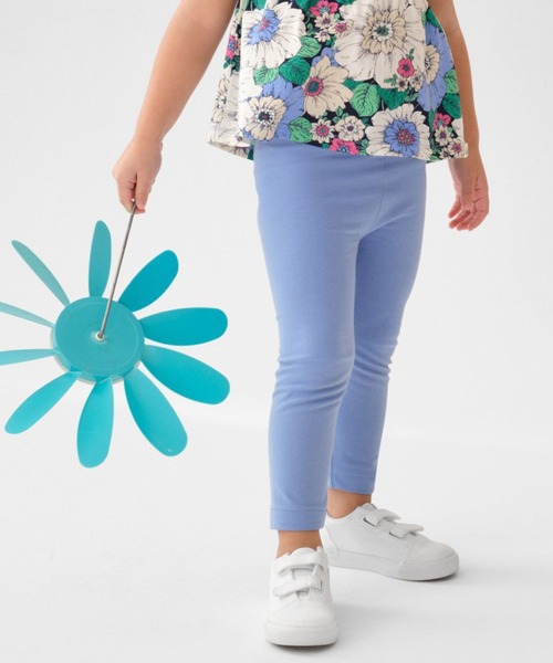 GAP(ギャップ)の「オーガニックコットン ブラナン プレイタイムフェイバリット レギンス (幼児)(レギンス/スパッツ・キッズ・マルチ/ブルー/その他1/ホワイト系その他・12-18M/18-24M/2 YRS/3 YRS/4 YRS/5 YRS)」の4枚目の写真