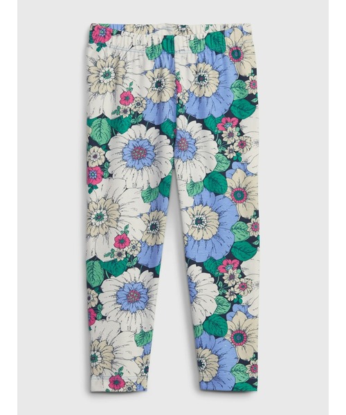 GAP(ギャップ)の「オーガニックコットン ブラナン プレイタイムフェイバリット レギンス (幼児)(レギンス/スパッツ・キッズ・マルチ/ブルー/その他1/ホワイト系その他・12-18M/18-24M/2 YRS/3 YRS/4 YRS/5 YRS)」の2枚目の写真