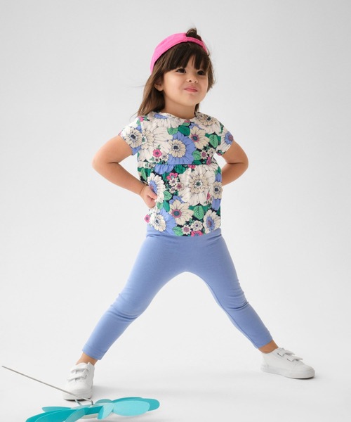 GAP(ギャップ)の「オーガニックコットン ブラナン プレイタイムフェイバリット レギンス (幼児)(レギンス/スパッツ・キッズ・マルチ/ブルー/その他1/ホワイト系その他・12-18M/18-24M/2 YRS/3 YRS/4 YRS/5 YRS)」の6枚目の写真