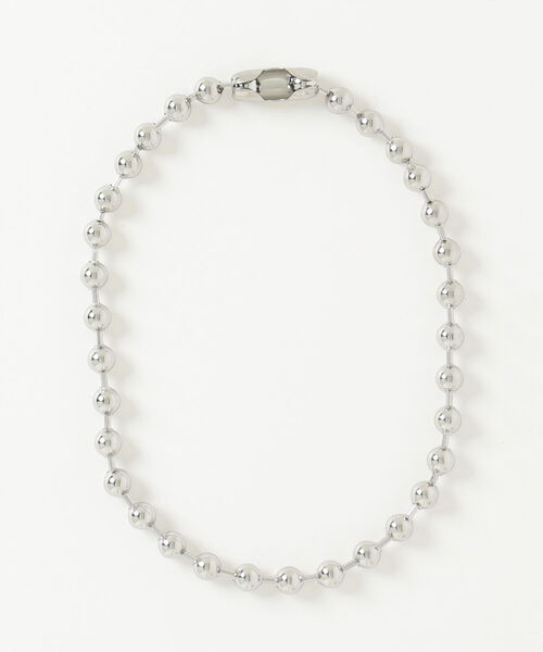 fredy emue（フレディエミュ）の「【by daisy/バイデイジー】ボールチェーンネックレス（ネックレス・レディース・シルバー・FREE）」の3枚目の写真